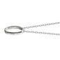 Maryland Monica Rich Kosann "Carpe Diem" Poesy Ring Necklace in Silver Shot #3