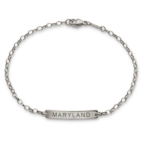 Maryland Monica Rich Kosann Petite Poesy Bracelet in Silver Shot #1