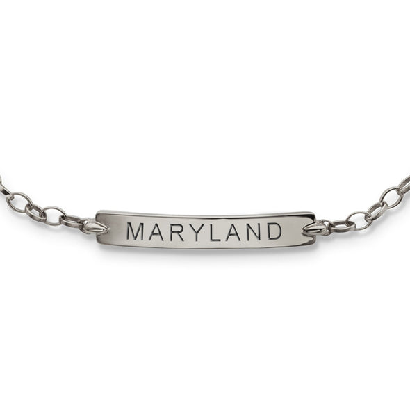 Maryland Monica Rich Kosann Petite Poesy Bracelet in Silver Shot #2