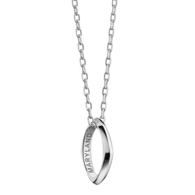 Maryland Monica Rich Kosann Poesy Ring Necklace in Silver Shot #1