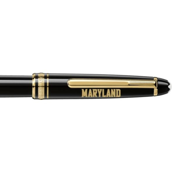 Maryland Montblanc Meisterstück Classique Rollerball Pen in Gold Shot #2
