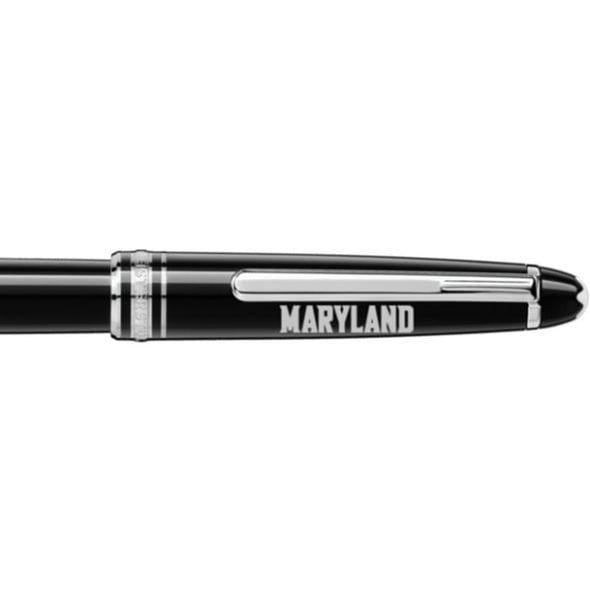 Maryland Montblanc Meisterstück Classique Rollerball Pen in Platinum Shot #2