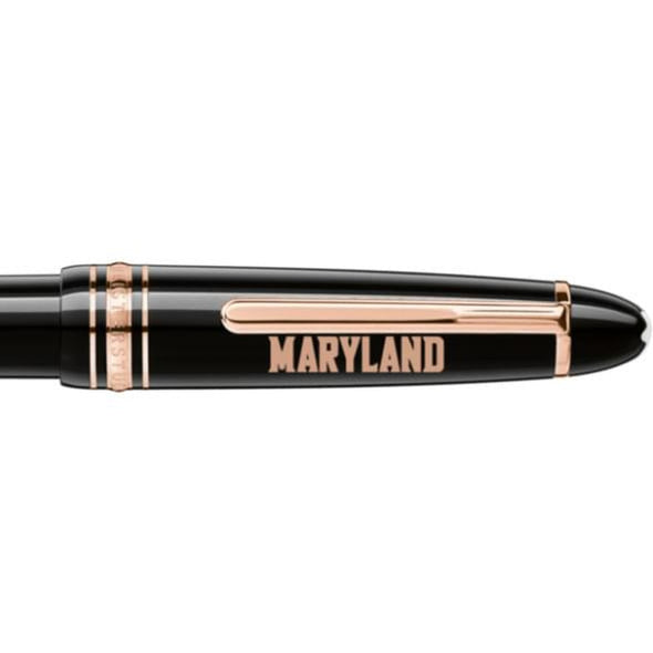 Maryland Montblanc Meisterstück LeGrand Ballpoint Pen in Red Gold Shot #2