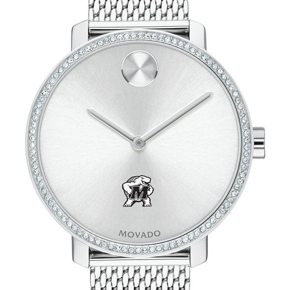 Maryland Women's Movado Bold with Crystal Bezel & Mesh Bracelet Shot #1