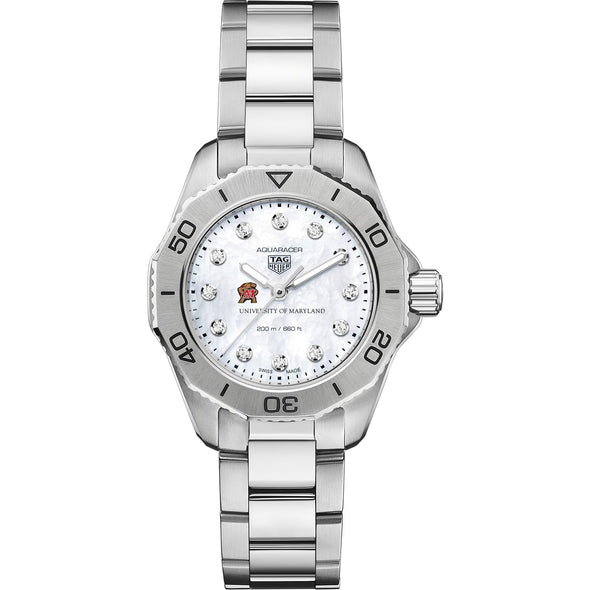 Maryland Women&#39;s TAG Heuer Steel Aquaracer with Diamond Dial Shot #2