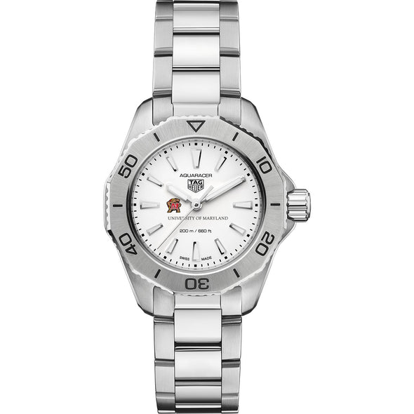 Maryland Women&#39;s TAG Heuer Steel Aquaracer with Silver Dial Shot #2