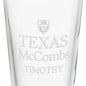 McCombs School of Business 16 oz Pint Glass- Set of 2 Shot #3