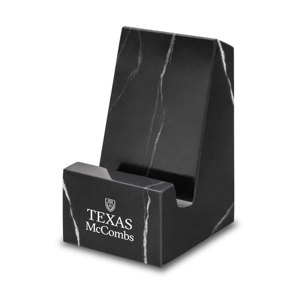 McCombs School of Business Marble Phone Holder Shot #3