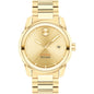 McCombs School of Business Men's Movado BOLD Gold with Date Window Shot #2