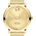 McCombs School of Business Men's Movado BOLD Gold with Mesh Bracelet