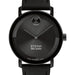 McCombs School of Business Men's Movado BOLD with Black Leather Strap