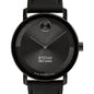 McCombs School of Business Men's Movado BOLD with Black Leather Strap Shot #1
