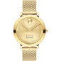 McCombs School of Business Women's Movado Bold Gold with Mesh Bracelet Shot #2