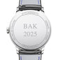 Men's Baume et Mercier 42mm Classima Automatic Watch with White Dial & Black Leather Strap Caseback Engraving