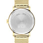 Men's Movado BOLD Gold with Mesh Bracelet Back with Personalization