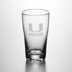 Miami Ascutney Pint Glasses by Simon Pearce Shot #1