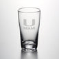 Miami Ascutney Pint Glasses by Simon Pearce Shot #1