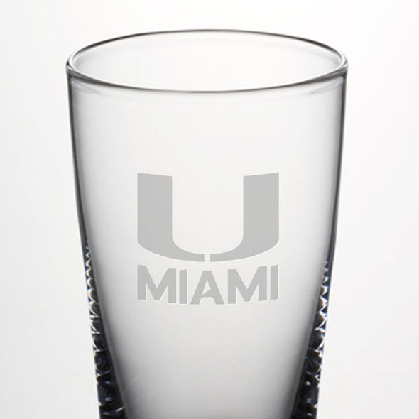 Miami Ascutney Pint Glasses by Simon Pearce Shot #2