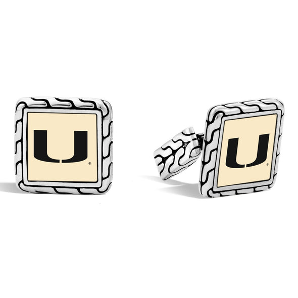 Miami Cufflinks by John Hardy with 18K Gold Shot #2