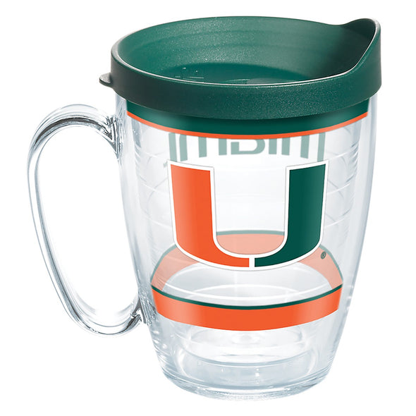 Miami Hurricanes 16 oz. Tervis Mugs- Set of 4 Shot #2