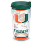 Miami Hurricanes 16 oz. Tervis Tumblers - Set of 4 Shot #2