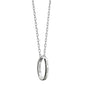 Miami Monica Rich Kosann "Carpe Diem" Poesy Ring Necklace in Silver Shot #1