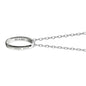 Miami Monica Rich Kosann "Carpe Diem" Poesy Ring Necklace in Silver Shot #3