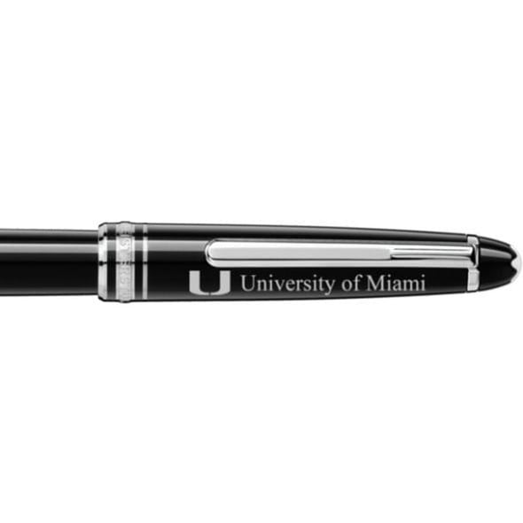 Miami Montblanc Meisterstück Classique Rollerball Pen in Platinum Shot #2