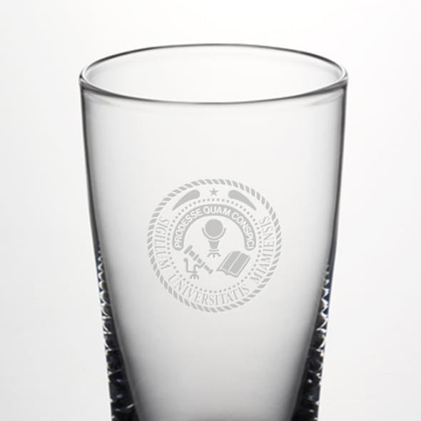 Miami University Ascutney Pint Glasses by Simon Pearce Shot #2