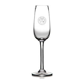 Miami University Flute Glasses by Simon Pearce Shot #1