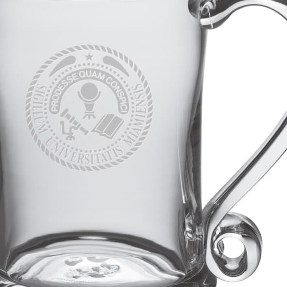 Miami University Glass Tankard by Simon Pearce Shot #2
