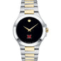 Miami University Men's Movado Collection Two-Tone Watch with Black Dial Shot #2