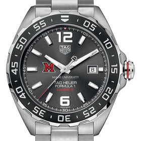 Miami University Men's TAG Heuer Formula 1 Automatic with Anthracite Dial & Bezel Shot #1