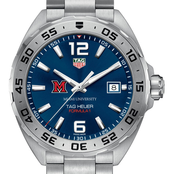 Miami University Men's TAG Heuer Formula 1 with Blue Dial Shot #1