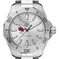 Miami University Men's TAG Heuer Steel Aquaracer with Silver Dial Shot #1
