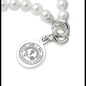 Miami University Pearl Bracelet with Sterling Silver Charm Shot #2