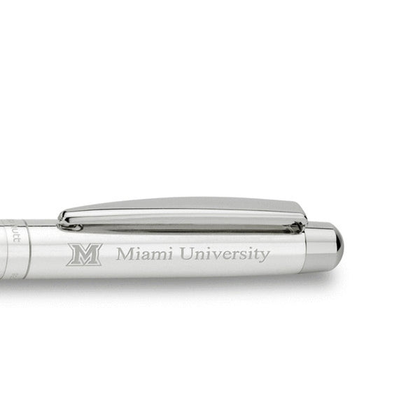 Miami University Pen in Sterling Silver Shot #2