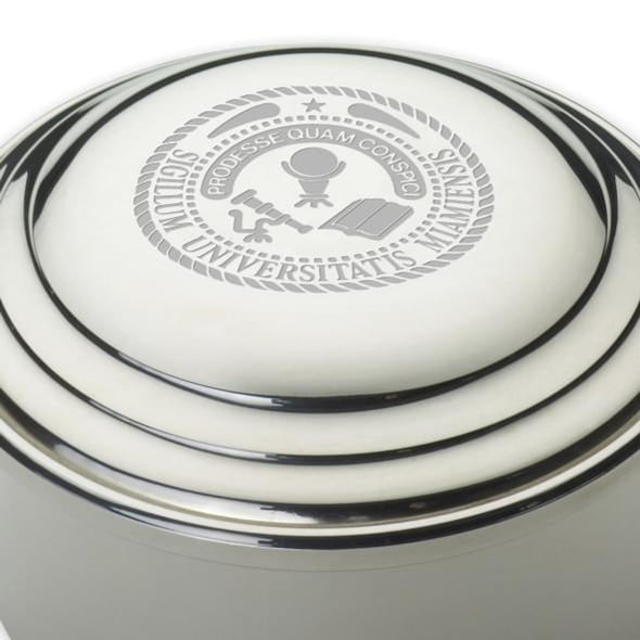 Miami University Pewter Keepsake Box Shot #2