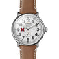 Miami University Shinola Watch, The Runwell 47 mm White Dial Shot #2