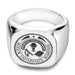 Miami University Sterling Silver Square Cushion Ring