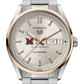Miami University TAG Heuer Carrera Automatic Day-Date 18K 5N Rose Gold Shot #1