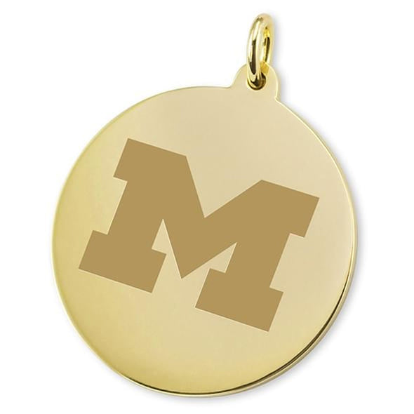 Michigan 14K Gold Charm Shot #2