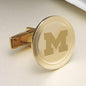 Michigan 14K Gold Cufflinks Shot #2