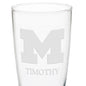 Michigan 20oz Pilsner Glasses - Set of 2 Shot #3