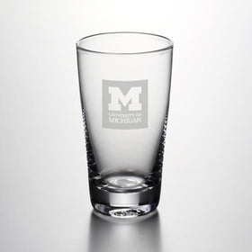 Michigan Ascutney Pint Glasses by Simon Pearce Shot #1