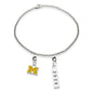 Michigan Class Year Sterling Silver Anklet Shot #1