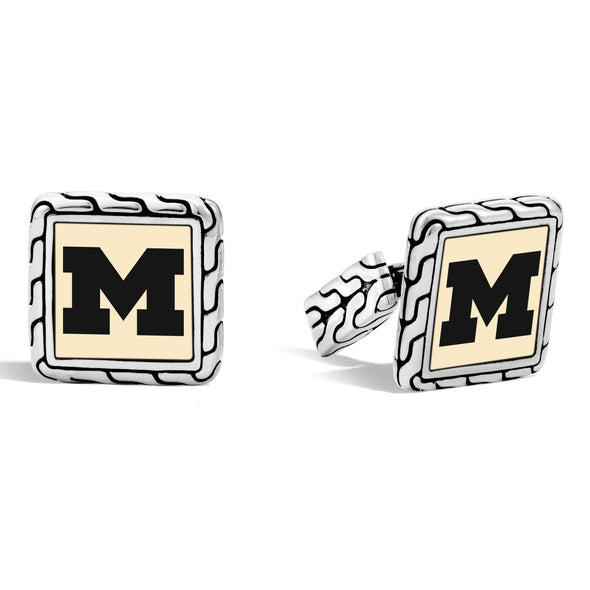 Michigan Cufflinks by John Hardy with 18K Gold Shot #2