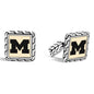 Michigan Cufflinks by John Hardy with 18K Gold Shot #2