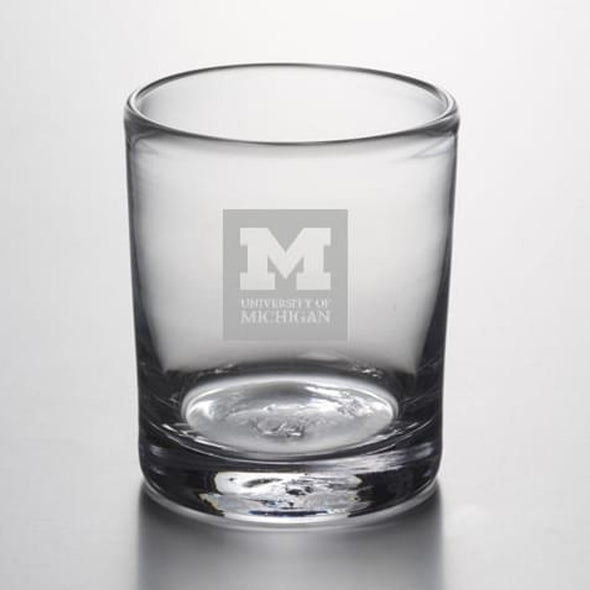 Michigan Double Old Fashioned Glass by Simon Pearce Shot #2