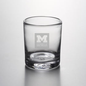 Michigan Double Old Fashioned Glasses by Simon Pearce Shot #1